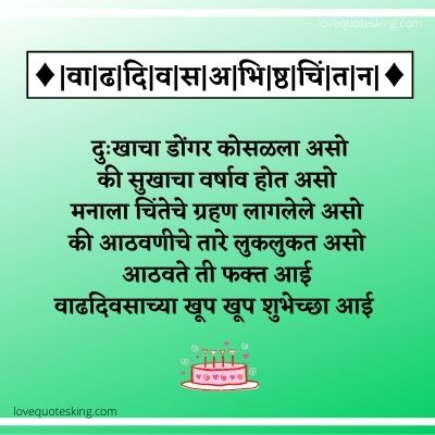 Vadhdivsachya hardik shubhechha