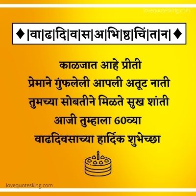 61th Birthday Wishes In Marathi 61th Birthday Wishes In Marathi