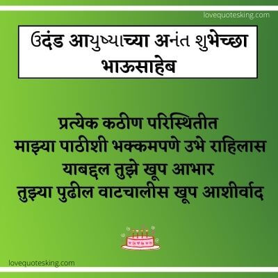 Happy Birthday Wishes In Marathi For Brother