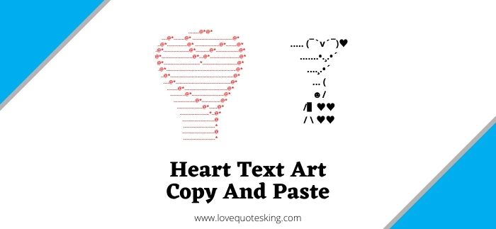 Heart Text Art
