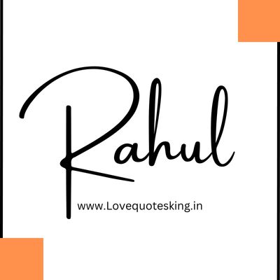 rahul signature style rahul signature style