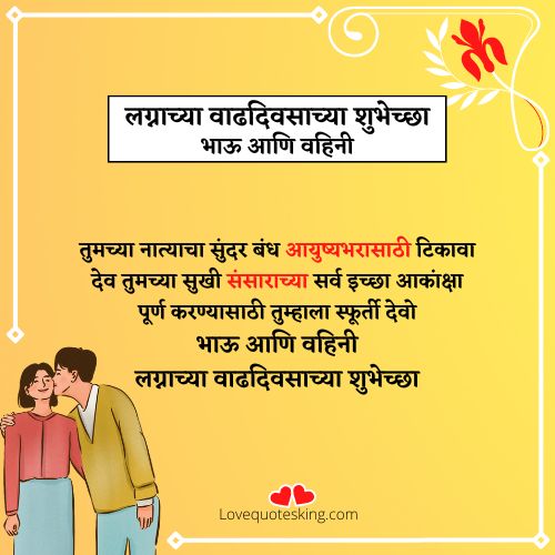 lagnachya vadhdivsachya shubhechha